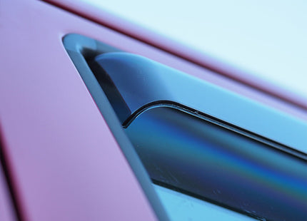 For VW Transporter T6 In-Channel Wind Deflectors Tinted - Van-X