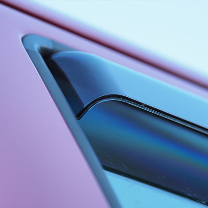 For VW T6 Transporter In Channel Wind Deflectors Tinted