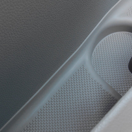 For VW T6 Rubber Door Pocket Inserts – Grey Mat Set, Direct Fit | Van-X