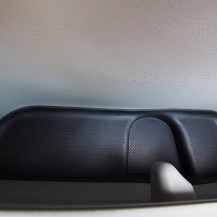 For VW T6 Rubber Door Pocket Inserts – Black Mat Set, Direct Fit | Van-X