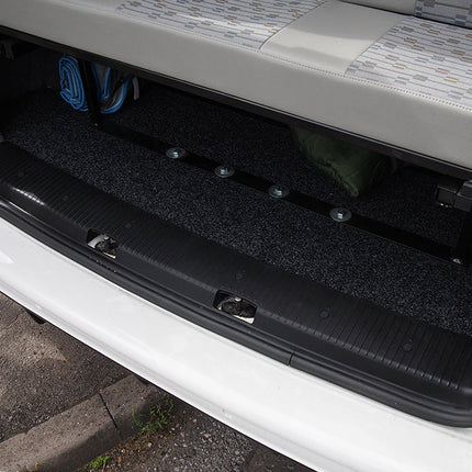 For VW T6 Transporter V2 Rear Barndoor Threshold Cover Plastic Full Length | Van-X
