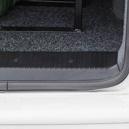 For VW T5/T5.1 Transporter V2 Rear Threshold Cover Barndoor Plastic Full Length | Van-X