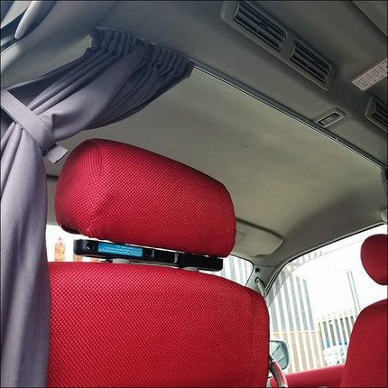 For Ford Freda Cab Divider Curtain Kit with Rail Premium Quality - Van-X