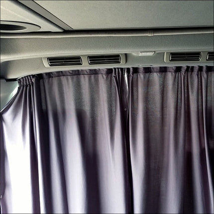For Mazda Bongo Cab Divider Curtain Kit with Rail Premium Quality - Van-X