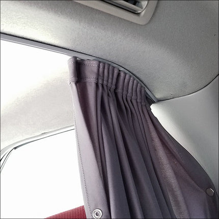 For Ford Freda Cab Divider Curtain Kit with Rail Premium Quality - Van-X