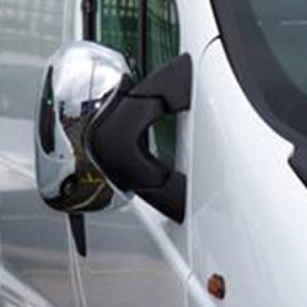 For Vauxhall Vivaro Exterior Stainless Steel Side Mirror Covers | Van-X