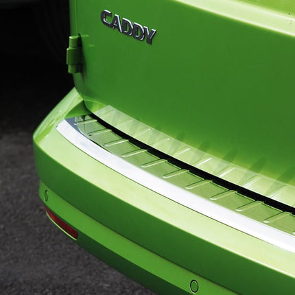For VW Caddy Rear Bumper Protector Stainless Steel – Durable and Ready to Fit | Van-X