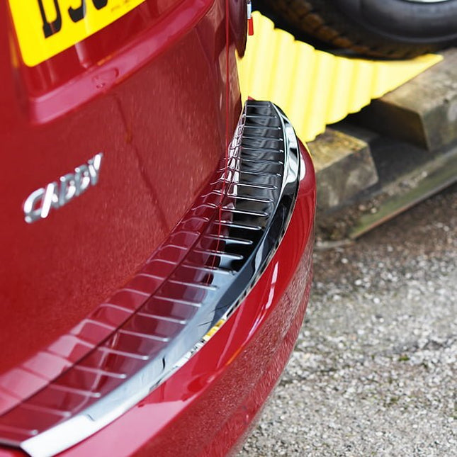 For VW Caddy Rear Bumper Protector Stainless Steel – Durable and Ready to Fit | Van-X