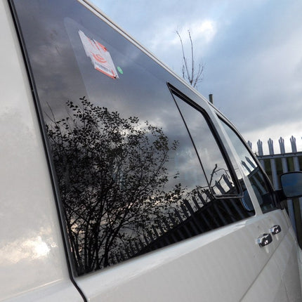 VW T5 Transporter Glass Side Sliding Window Smoked