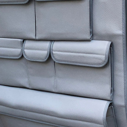 For VW T5 & T5.1 Transporter Double Back Seat Organiser – Premium Leatherette Storage | Van-X