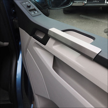For VW T6 Transporter Gear Surround & Grab Handles Bundle Stainless Steel | Van-X