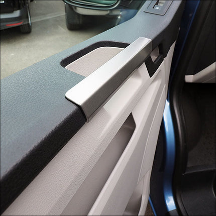 For VW T6 Transporter Gear Surround & Grab Handles Bundle Stainless Steel | Van-X