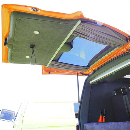 For VW T6 Transporter Van Conversion Premium Curtains - Black/Grey - CREATE YOUR OWN BUNDLE! Van-X