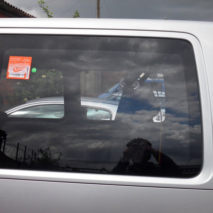 For VW T5 Transporter Rear Quarter Window Swb Smoked Glass | Van-X