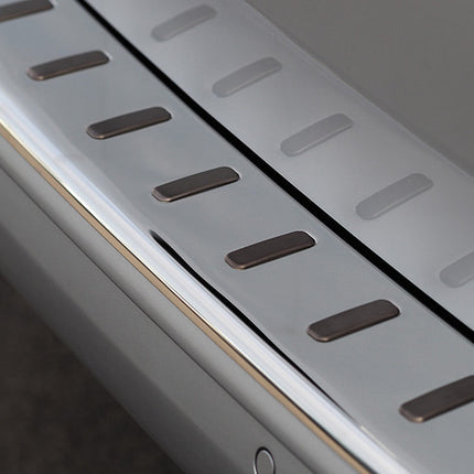 For VW T6.1 Transporter Multivan Rear Bumper Protector Tailgate Stainless Steel | Van-X