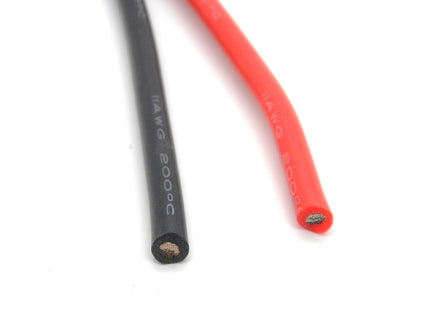 Silicone Wire 2m (1m Red and 1m Black)