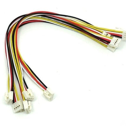 Grove - Universal 4 Pin Buckled 20cm Cable (5 PCs pack)
