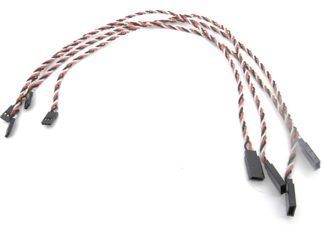 Servo Extension Cable (Male to Female) (Pack of 4)