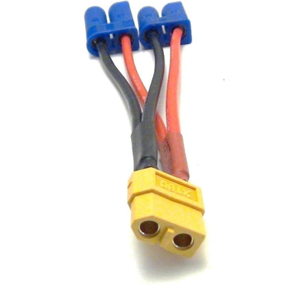 EC5 to 2x XT60 Parallel Battery Harness