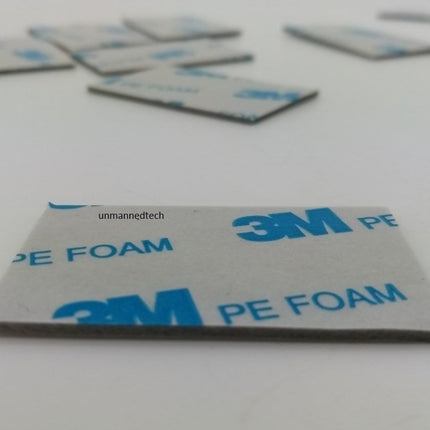 3M Double-Sided Mounting Foam (40x2.5cm, Pack of 10)