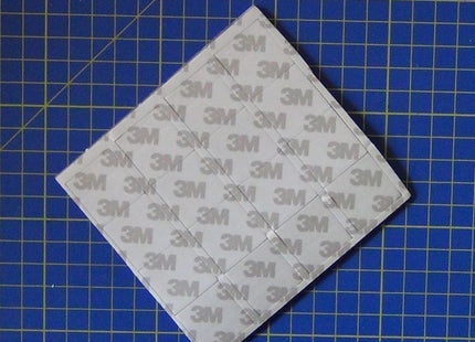 3M Double-Sided Mounting Foam (2.5x2.5x2.5cm, Pack of 16)