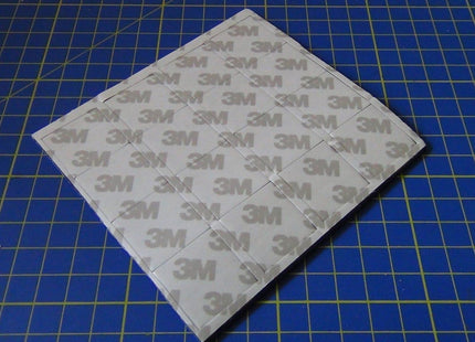 3M Double-Sided Mounting Foam (2.5x2.5x2.5cm, Pack of 16)