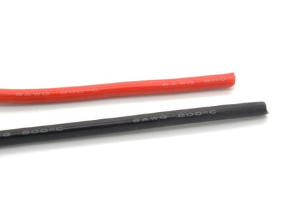 Silicone Wire 2m (1m Red and 1m Black)