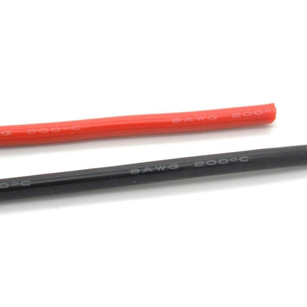 Silicone Wire 2m (1m Red and 1m Black)