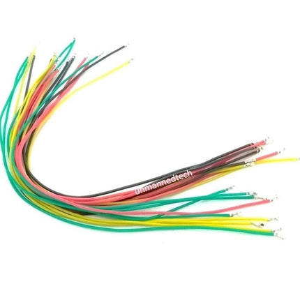 JST-SH1.0 to JST-SH1.0 Pre-crimped DIY Silicone Wire Pack (Pack of 20)