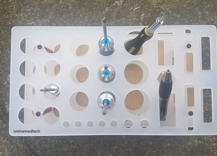 DroneBuildr Tool Storage Rack (2 levels)