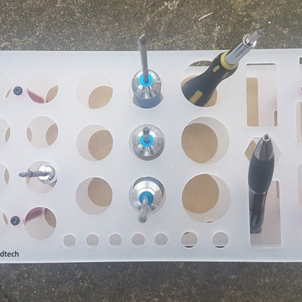 DroneBuildr Tool Storage Rack (2 levels)