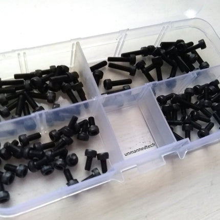 DroneBuildr M3 Steel Alloy Screw Set (100pcs)