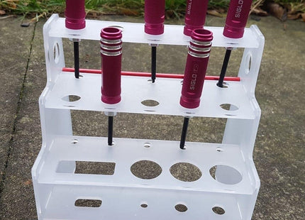 DroneBuildr 3 Level Tool Storage Rack