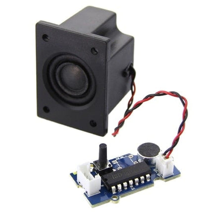 Grove Recorder v2.0 (ISD1820PY) with Loudspeaker/Volume Amplifier (NS8002)
