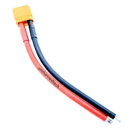 XT30 Male Battery Wire 7cm 18AWG silicone wire
