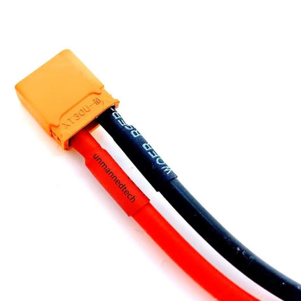 XT30 Male Battery Wire 7cm 18AWG silicone wire