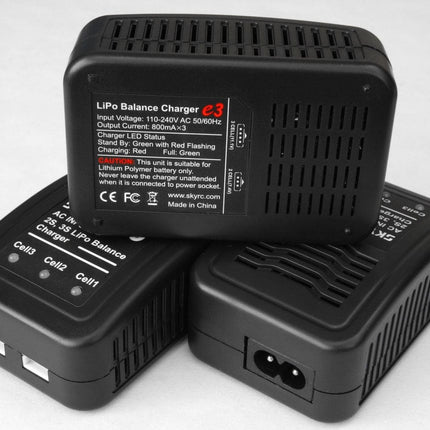 SkyRC e3 LiPo (2-3S) Balance Charger (V2)