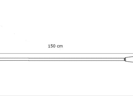 Shower Head and Extra Long Hose Set for Bath Taps/Tap Professional, 150cm