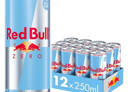 Red Bull Energy Drink Zero 250ml 12 Pack