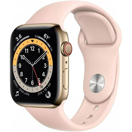 Refurbished Apple Watch Series 6 44mm Cellular Stainless Steel | Unlocked