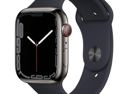 Refurbished Apple Watch Series 7 45mm Cellular Stainless Steel | Unlocked