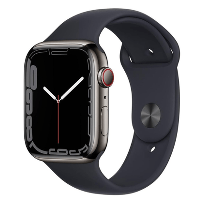 Refurbished Apple Watch Series 7 45mm Cellular Stainless Steel | Unlocked