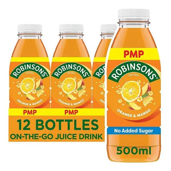 Robinsons Ready to Drink Orange & Mango Juice Drink PMP 500ml (Case of 12)