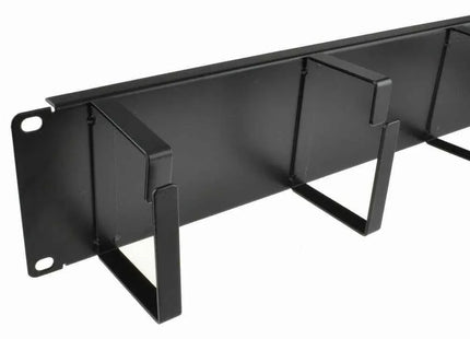 Cable Management Bar 2U (≈ 3.5″ / 88.9 mm) Data Cabinet 19 Inch Orion CMR-4-2U