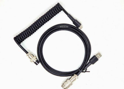 TKC - Techflex GX16 Aviator Coil Cable USB-C For Mechanical Keyboards