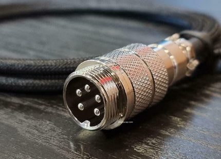 TKC - Techflex GX16 Aviator Coil Cable USB-C For Mechanical Keyboards