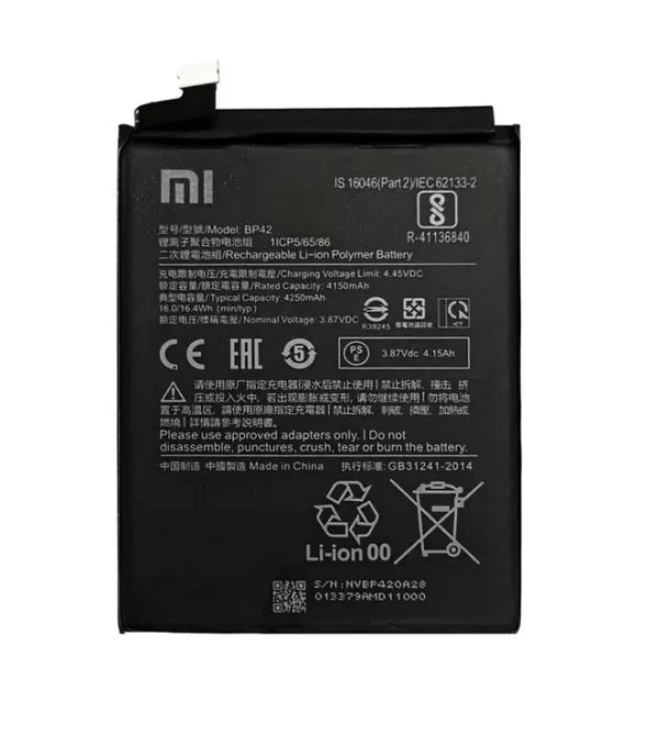 Xiaomi Mi 11 Lite 4G/5G, Mi 11 Youth 5G, M2101K9G Battery Replacement BP42