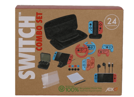 ADX Nintendo Switch 24 1 Mega Bundle Video Games Consoles Game Accessories