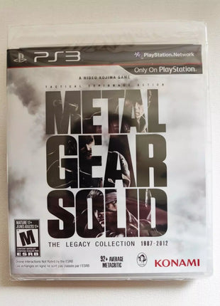 Metal Gear Solid: Legacy Collection PS3