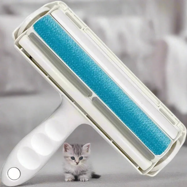 Reusable Pet Hair Lint Roller Dog Cat Fur Remover For Furniture Carpets Car